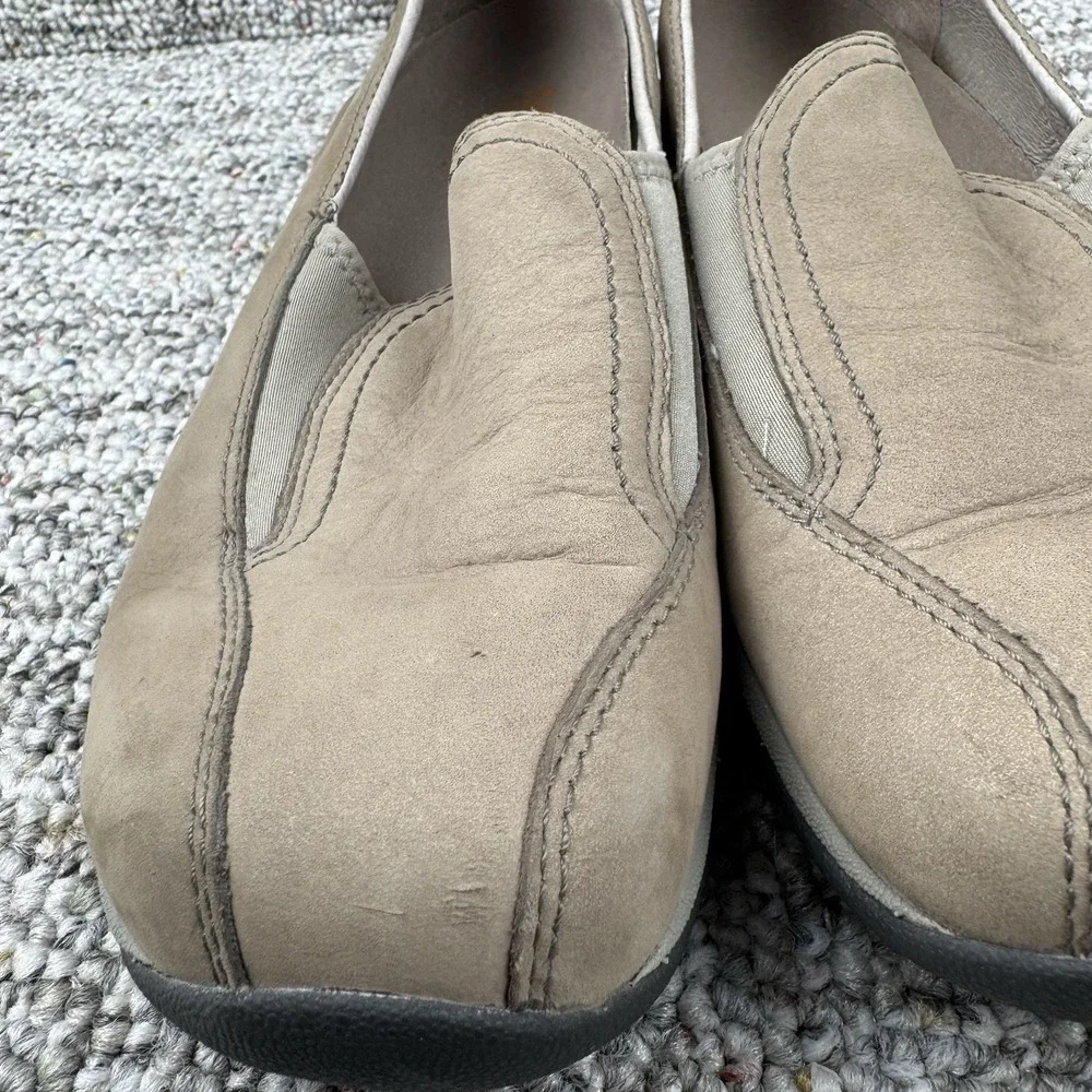 Merrell Primo Moc II Plateau Shoes Womens 9.5 Loafers Slip On Low Top Beige